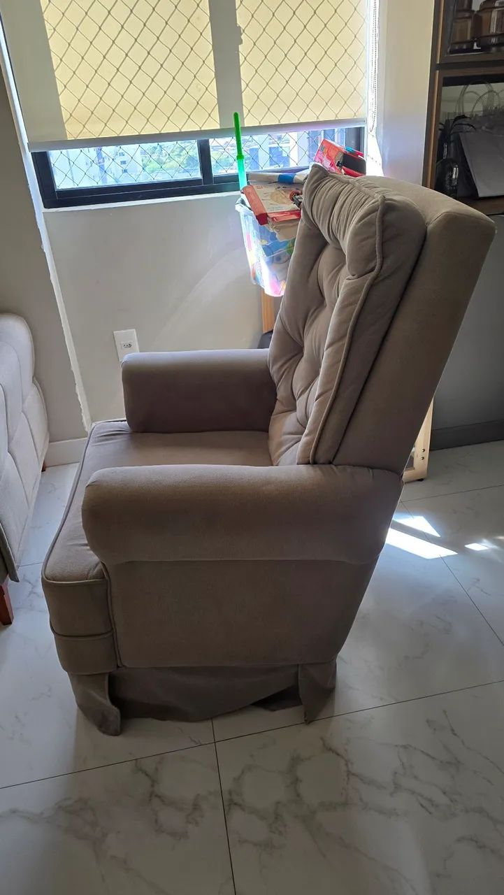 Poltrona amamentação - Super Confortavel. - Foto 3