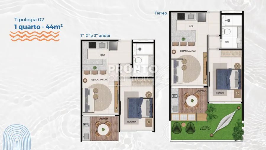 Apartamento com 1 quarto em Carneiros - Foto 3