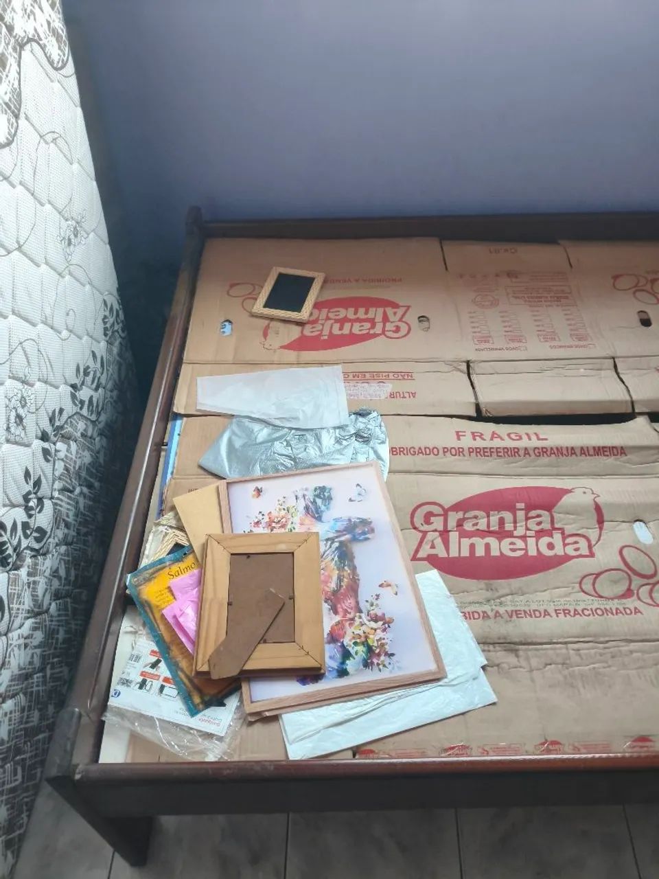 CAMA PAU DARCO COM GRADE  - Foto 2