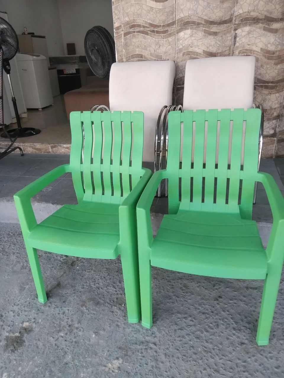 Cadeira de plastico