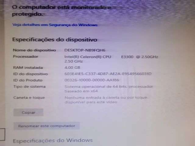0068 - Computador para uso básico com Windows 10 funcionando perfeitamente - Foto 4