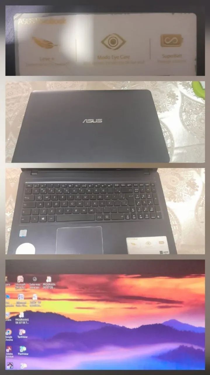 Vende-se Notebook ASUS funcionando perfeitamente  - Foto 3