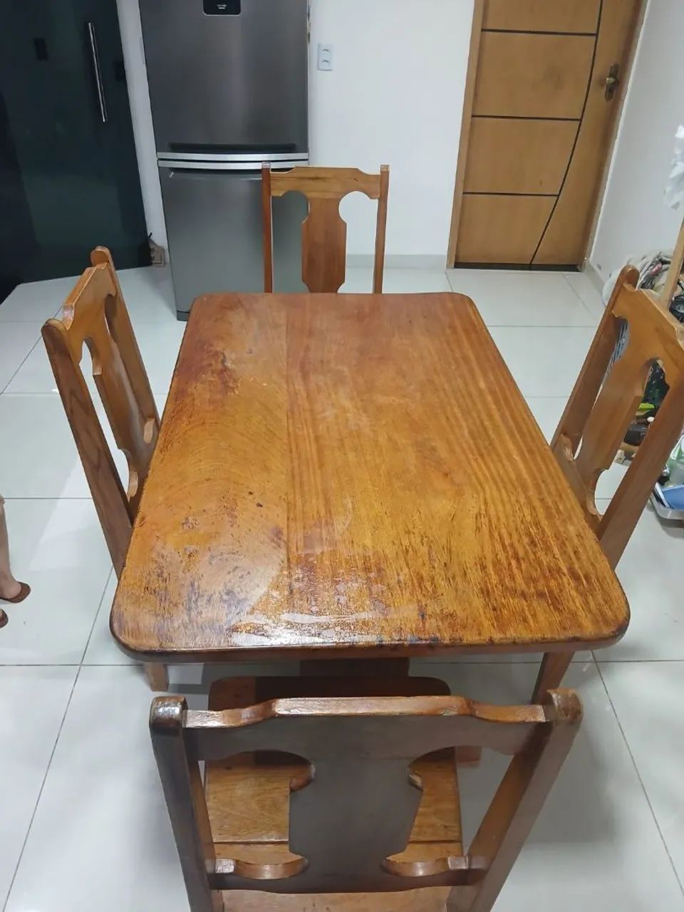 Mesa de madeira Jatobá. - Foto 2