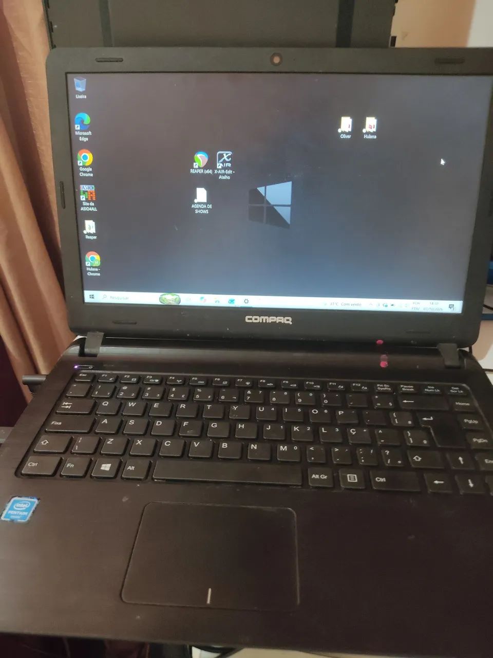 Notebook Compaq + Mouse sem fio - Foto 3