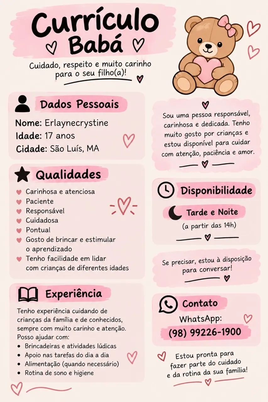 Serviço de babá ?