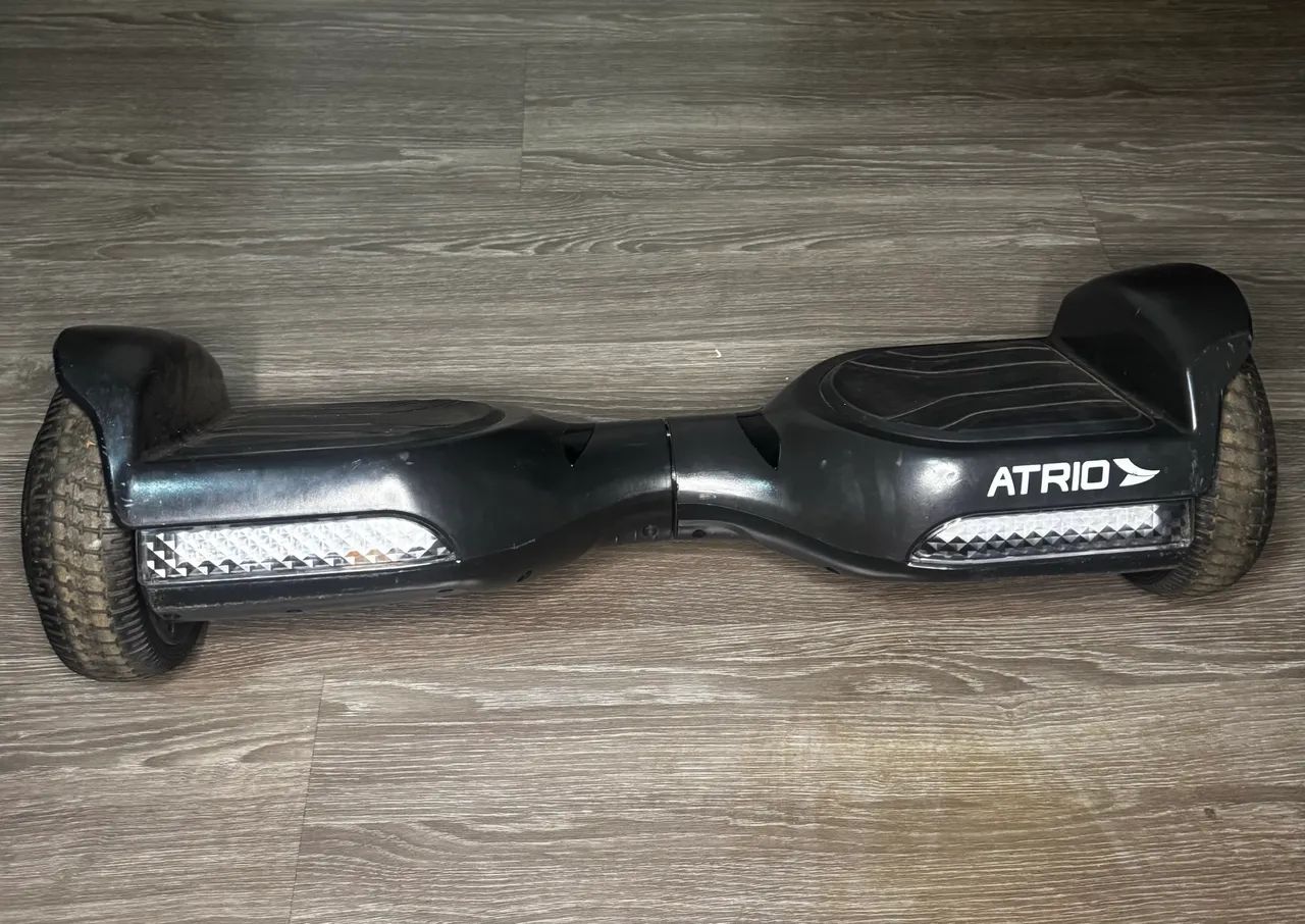 Hoverboard Preto És 356 Atrio Com Luz Led P/ Maior Segurança Preto