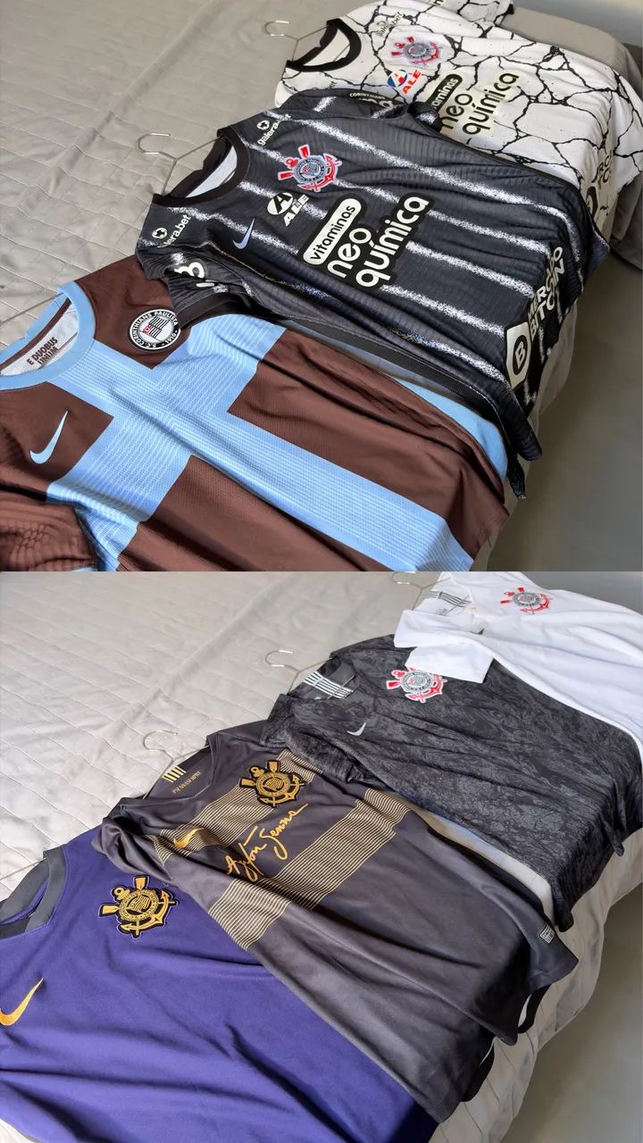 Coleção camisas Corinthians  - Foto 5