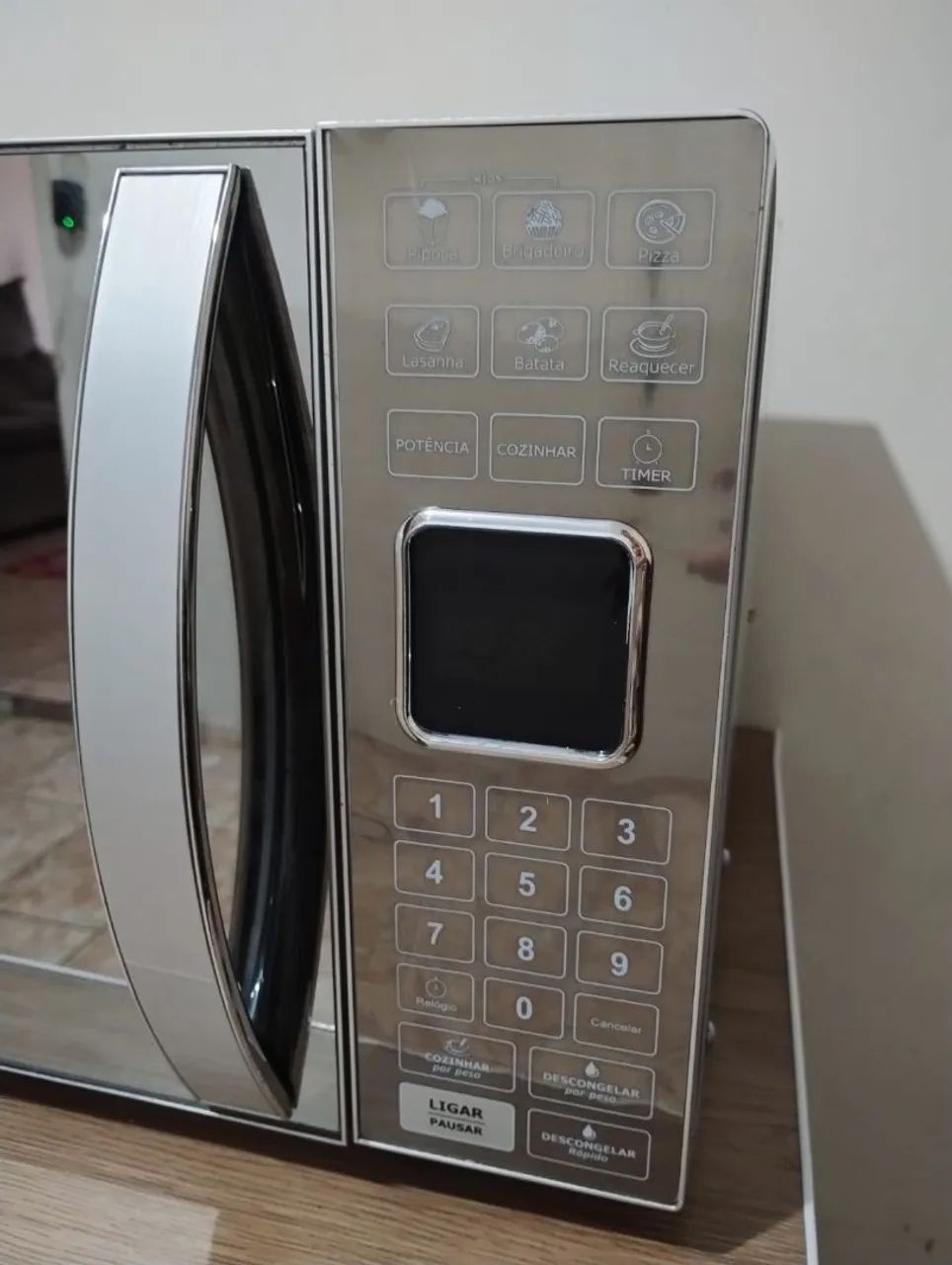 Microondas Philco Espelhado Inox 31L  - Foto 2