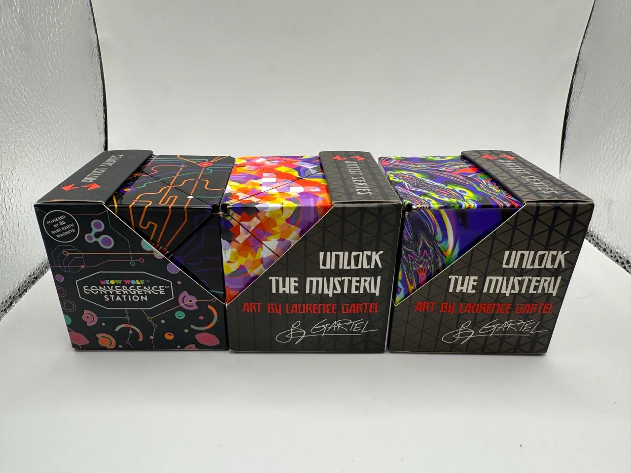 Cubo Shashibo Unlock The Mystery Original - Arte Laurence Gartel Magnético - Foto 4