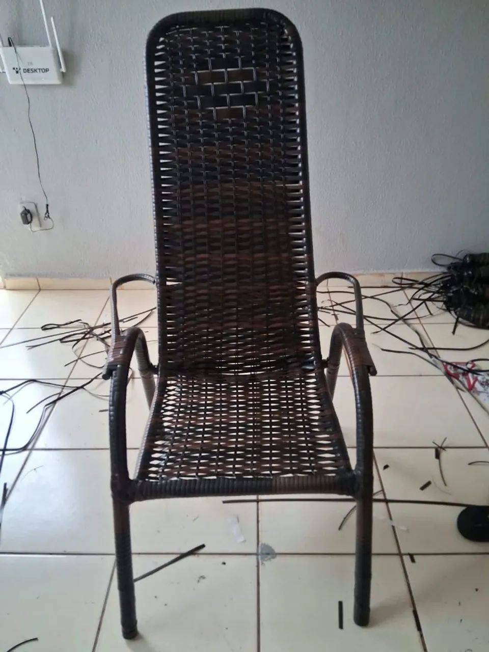 Cadeira de junco  - Foto 5