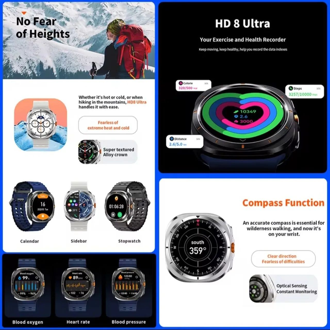 Smartwatch ultra8 - Foto 3