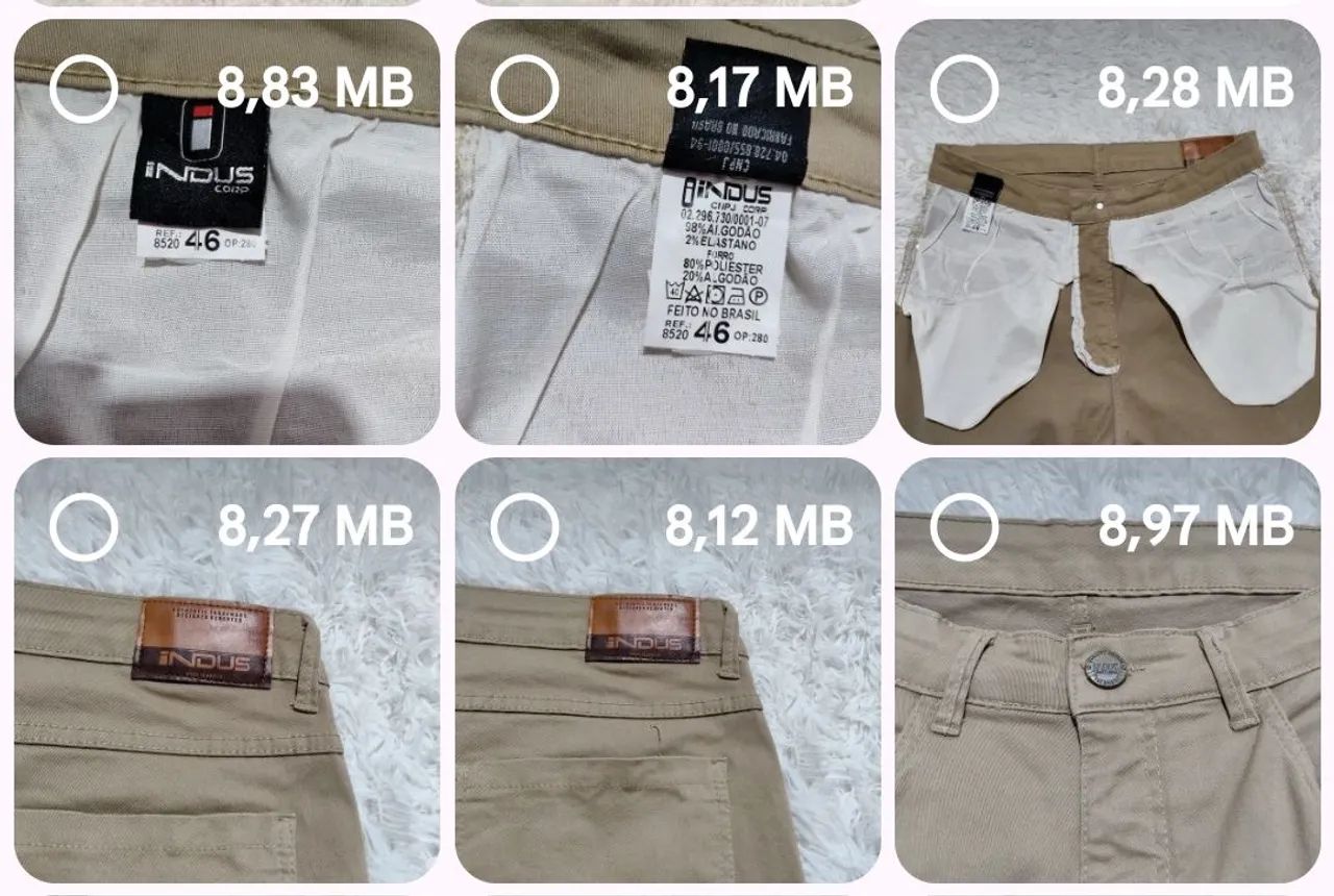 Calça Masculina Indus Com Elastano 46 - Foto 5