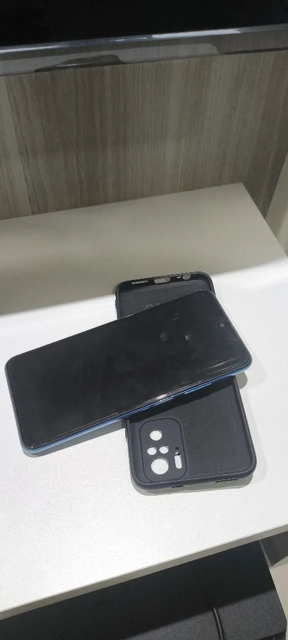 Smartphone xiami redmi note 10s com capa e película  - Foto 4