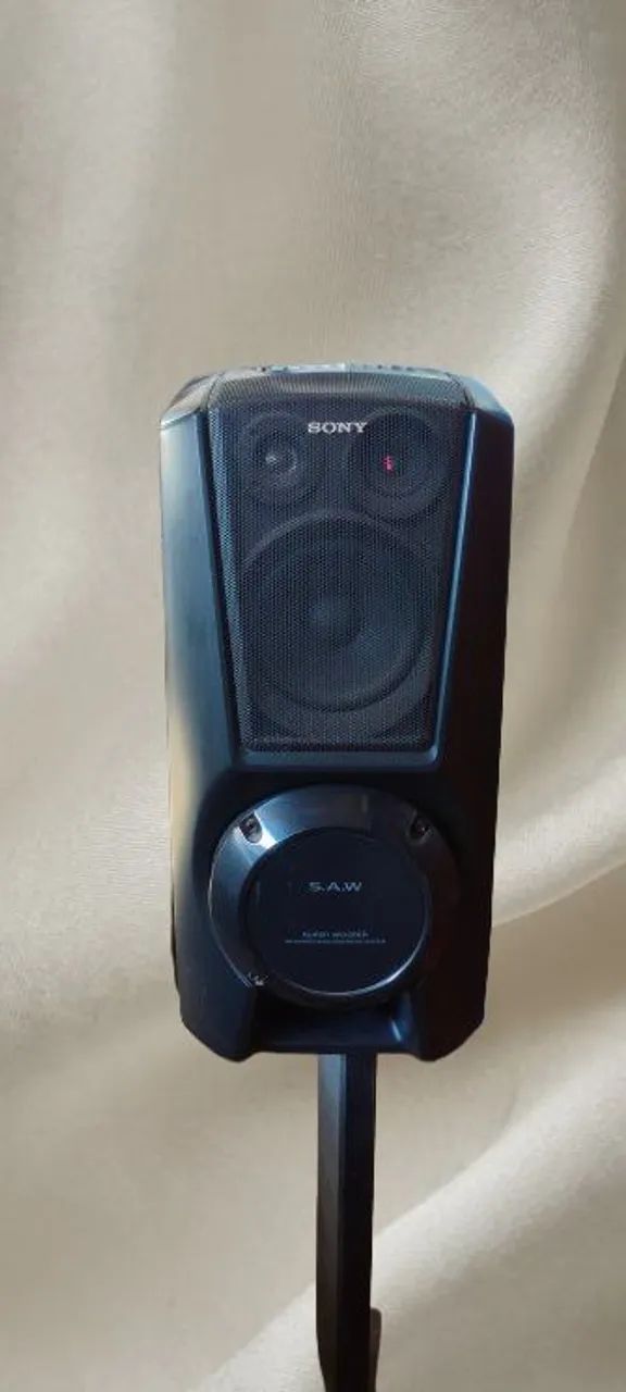 01 caixa acústica Sony ss-xb8v retirar 