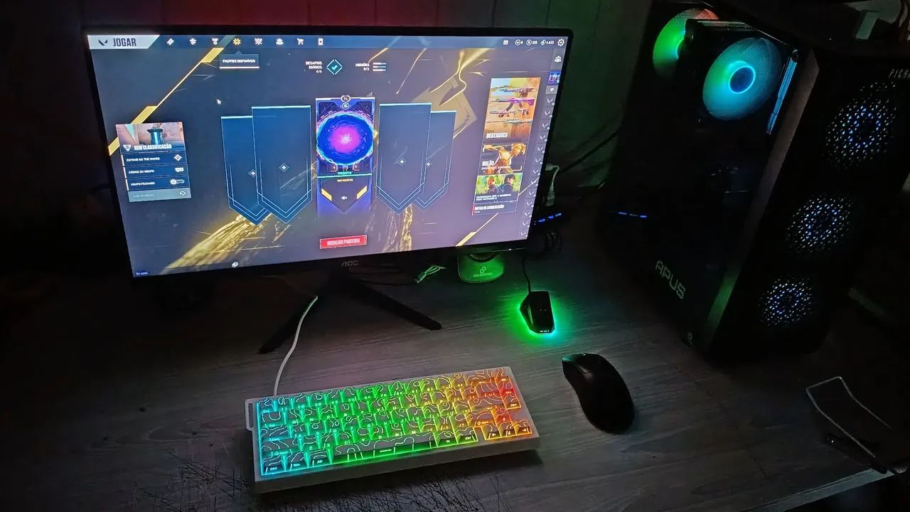 PC GAMER COMPLETO RODA TUDO - Foto 2