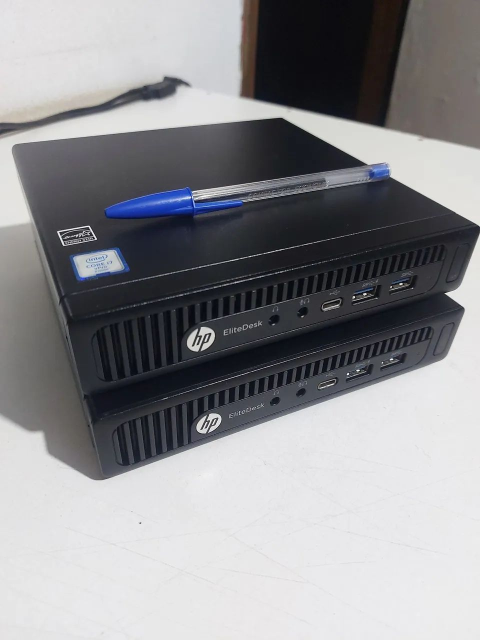 Mini Pc Hp Elitedesk intel Core i7 6°Geração Ddr4. Novinho 