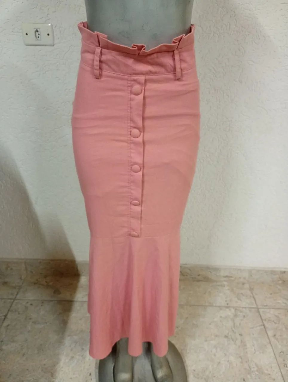 Saia longa linho  - Foto 2