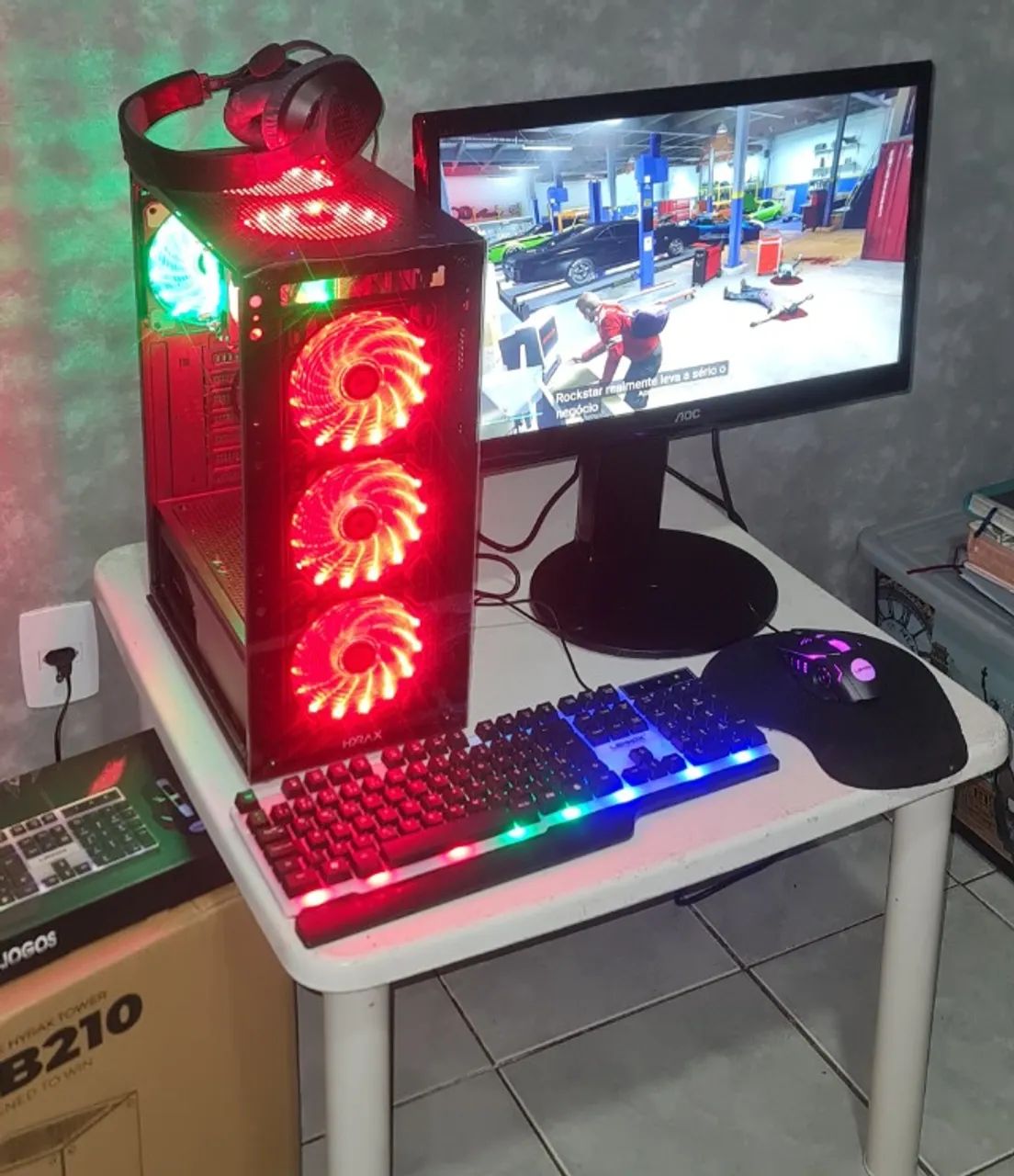 Pc Gamer Core i5 com Ssd nvme e HD de 1TB 
