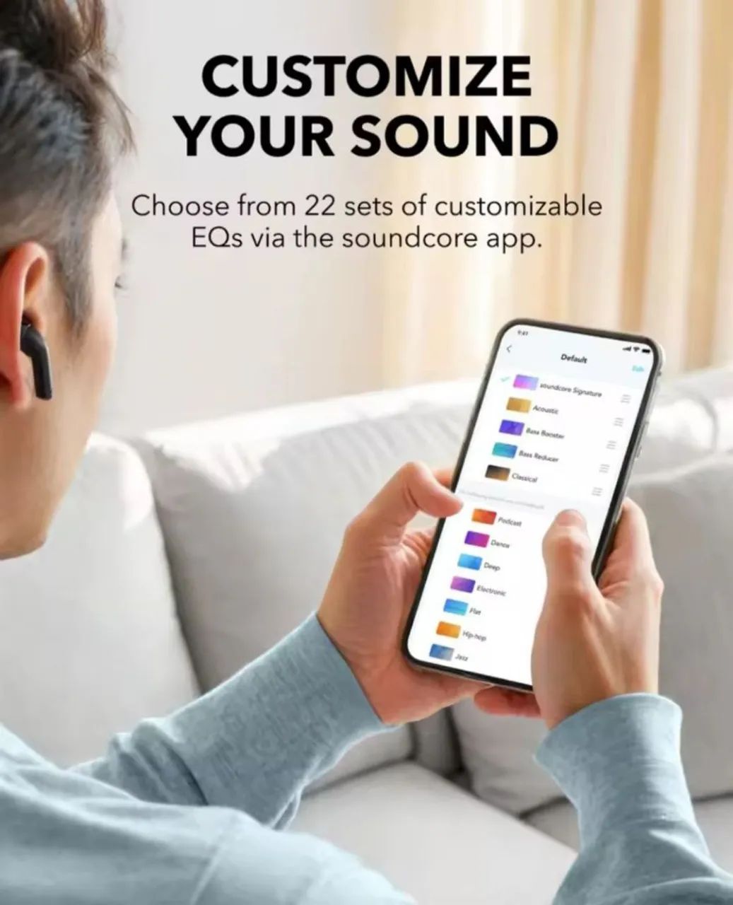 Fone Bluetooth Anker Soundcore K20i Premium (Original e Lacrado) - Foto 3