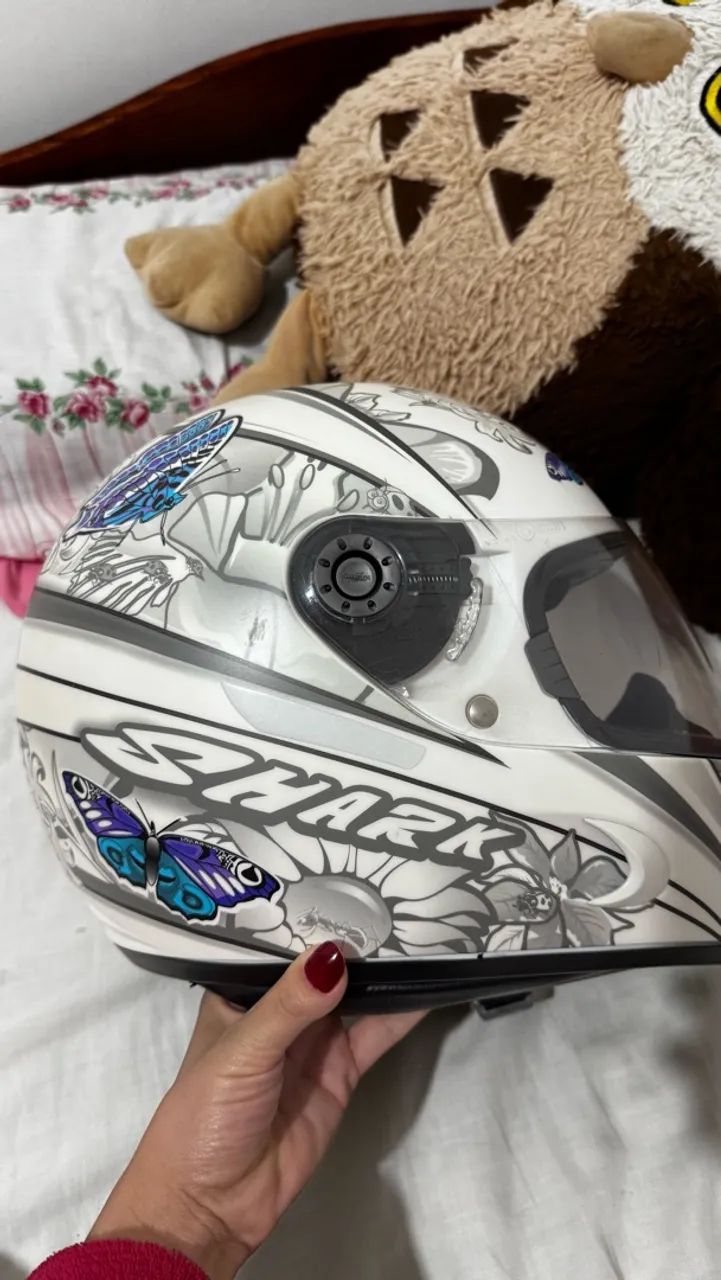 Capacete Shark S800 butterfly - Foto 4