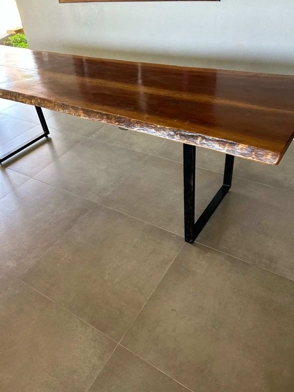 Mesa madeira Eucalipto citriodora - Foto 2