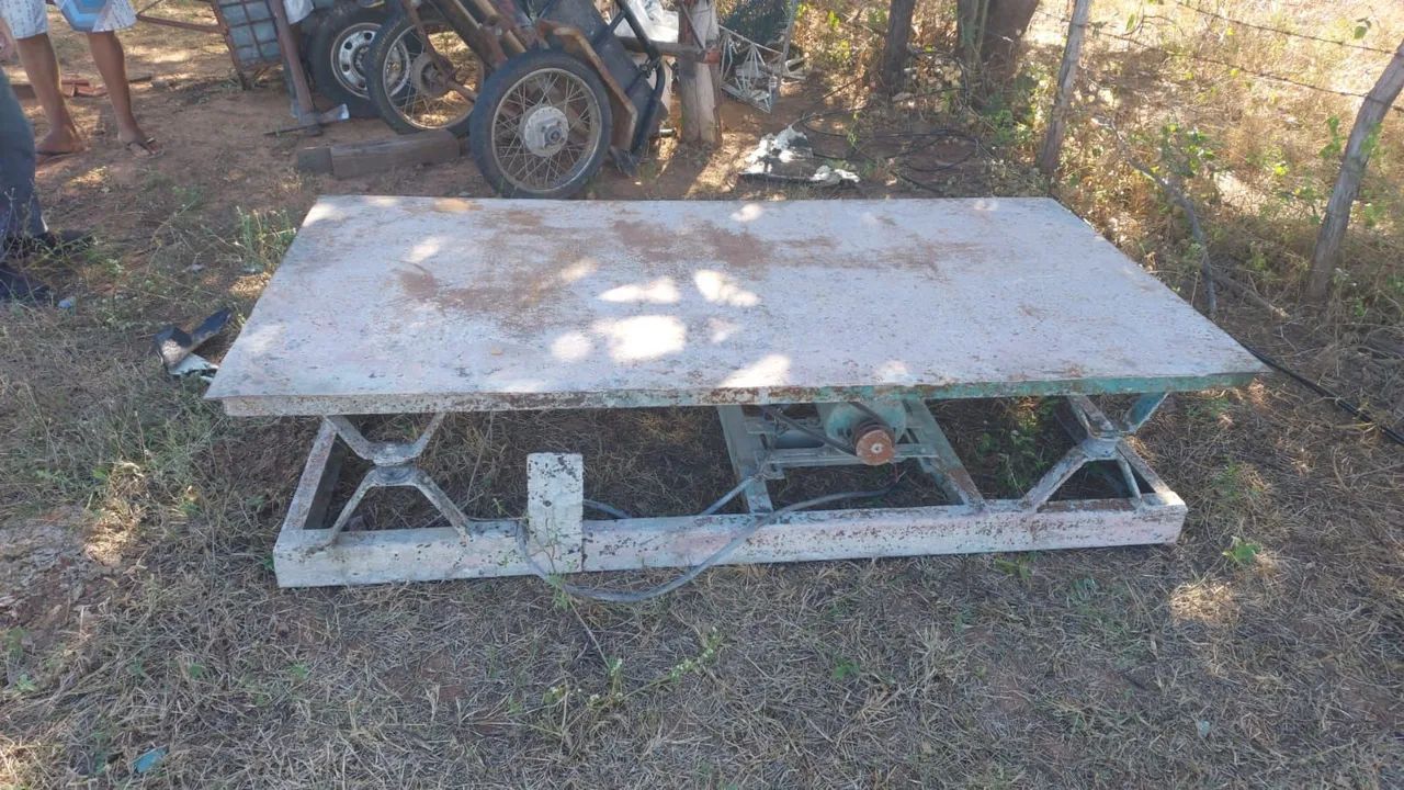 Mesa vibratória 2,10x1,10