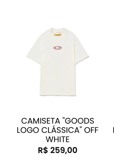 CAMISA BARRA CREW LOGO