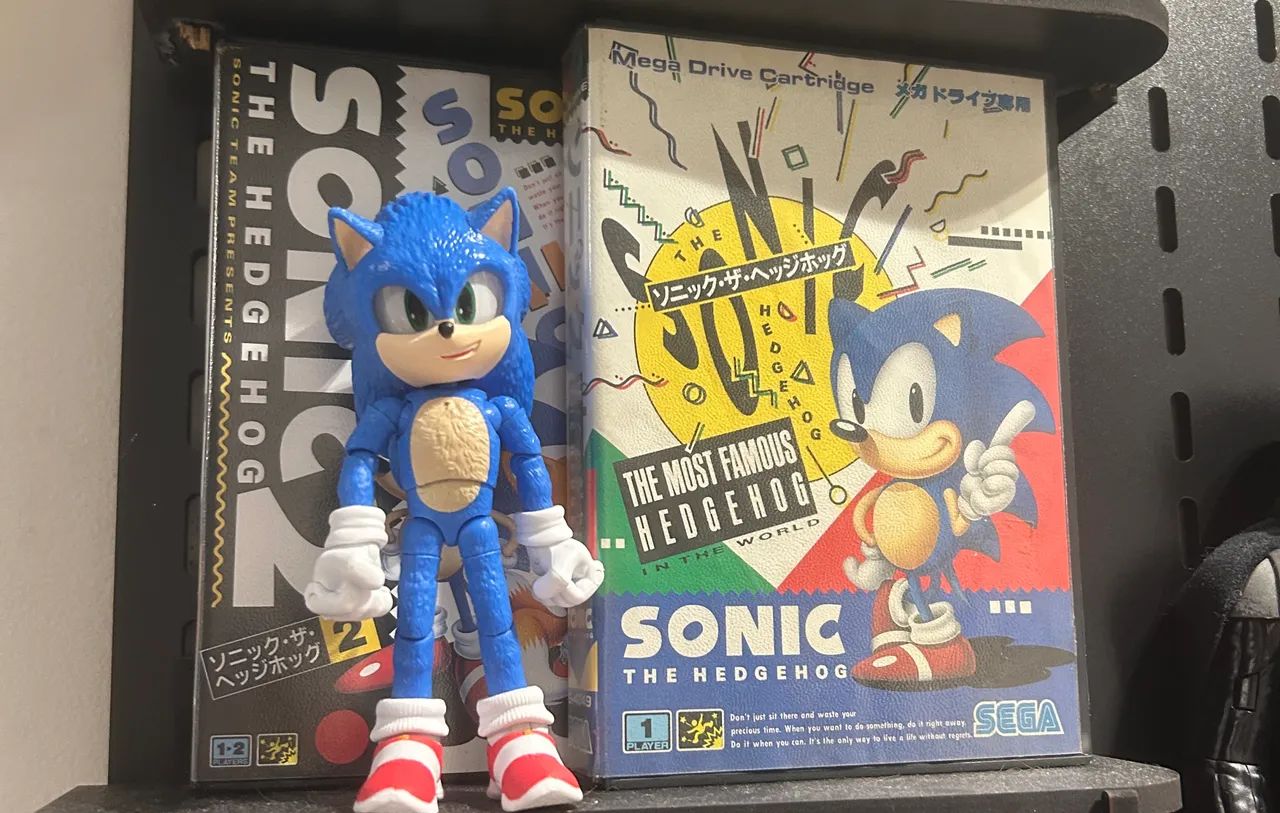 Sonic 1 e 2 megadrive japonês