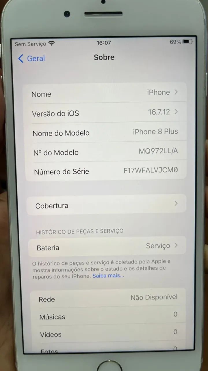 iPhone 8 Plus 64GB Funcionando Perfeitamente - - Foto 4