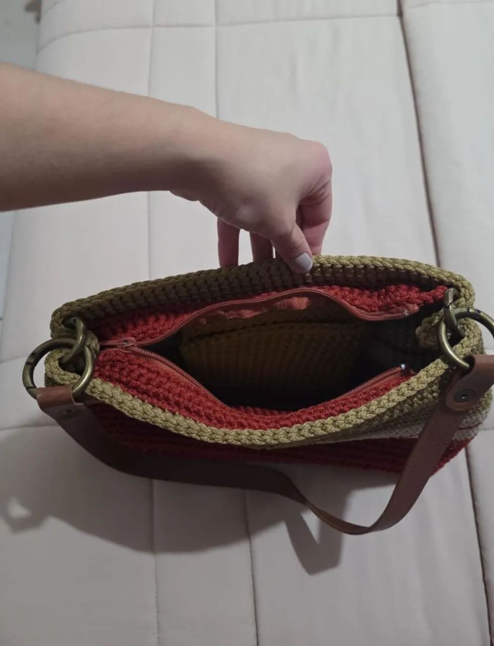 Bolsa Crochê  - Foto 3