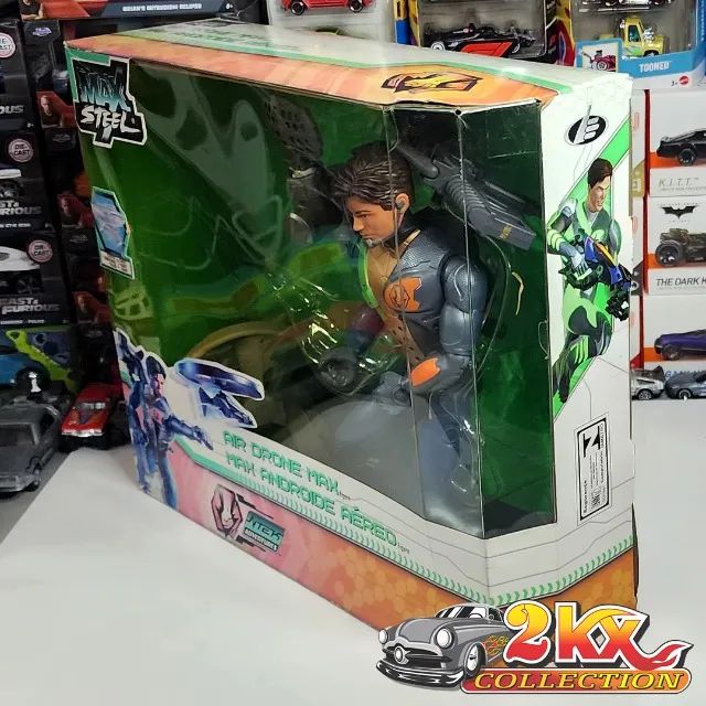 Max Steel - Air Drone Max - Max Android Aéreo - 2015 - Na Caixa - Foto 4