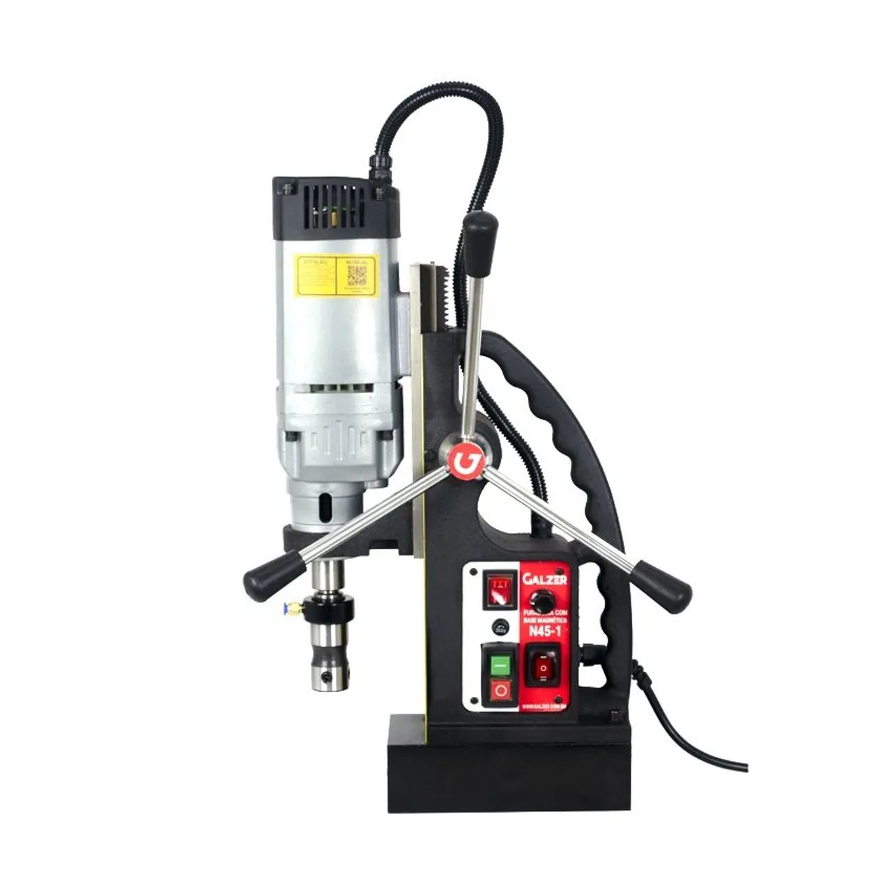 Furadeira com base magnético Galzer n45-1