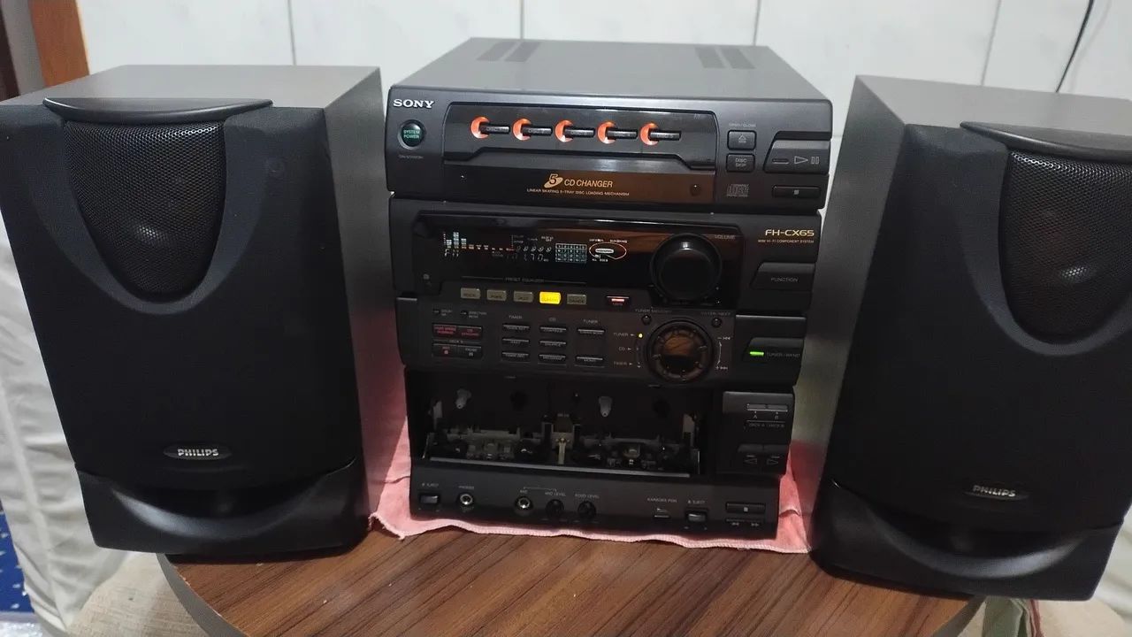 Aparelho de som SONY