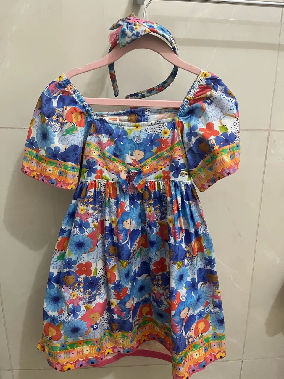 Vestido infantil Alphabheto