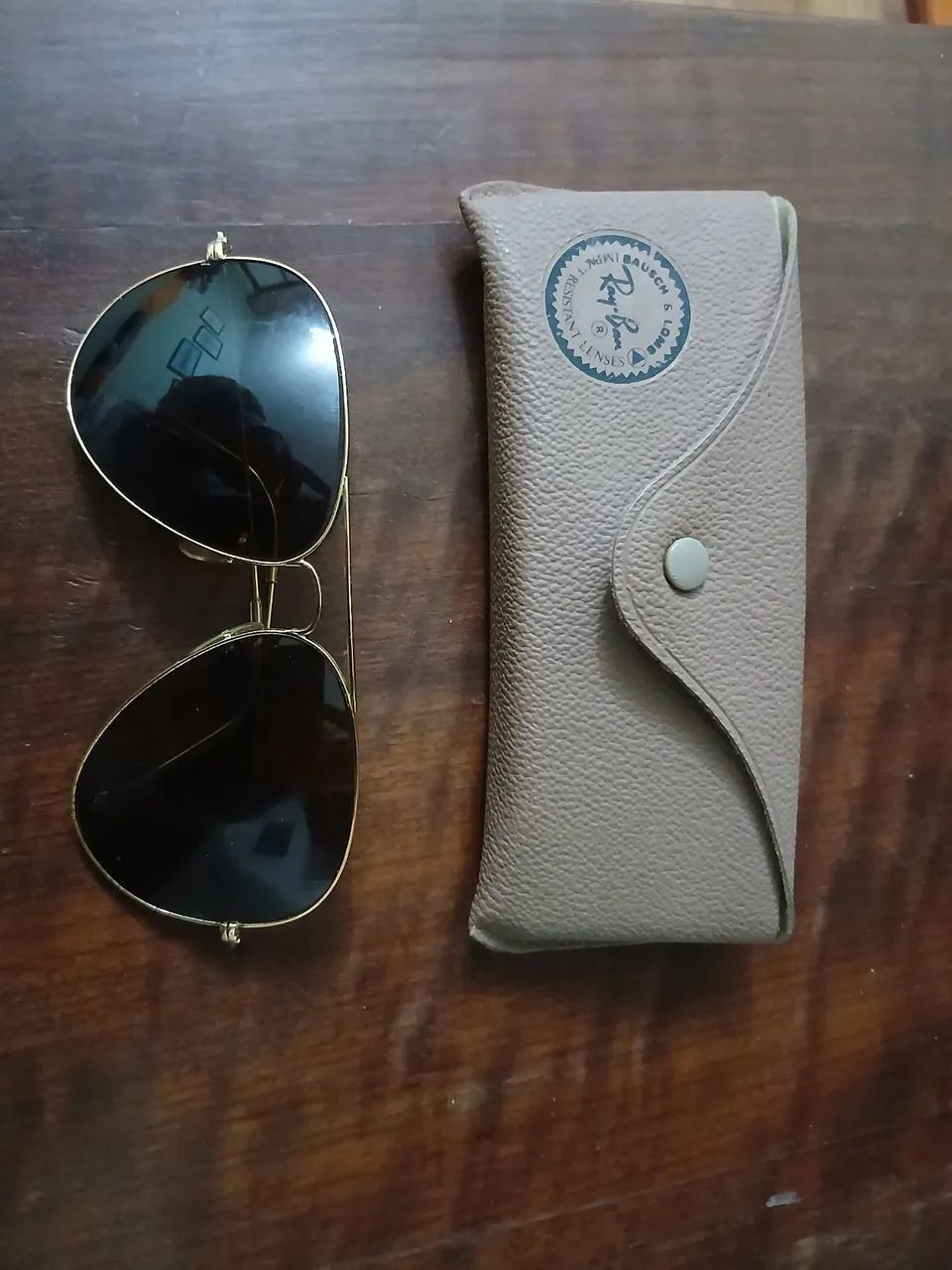 Ray-Ban Aviator Bausch & Lomb USA - Década de 80 (Clássico) - Foto 5