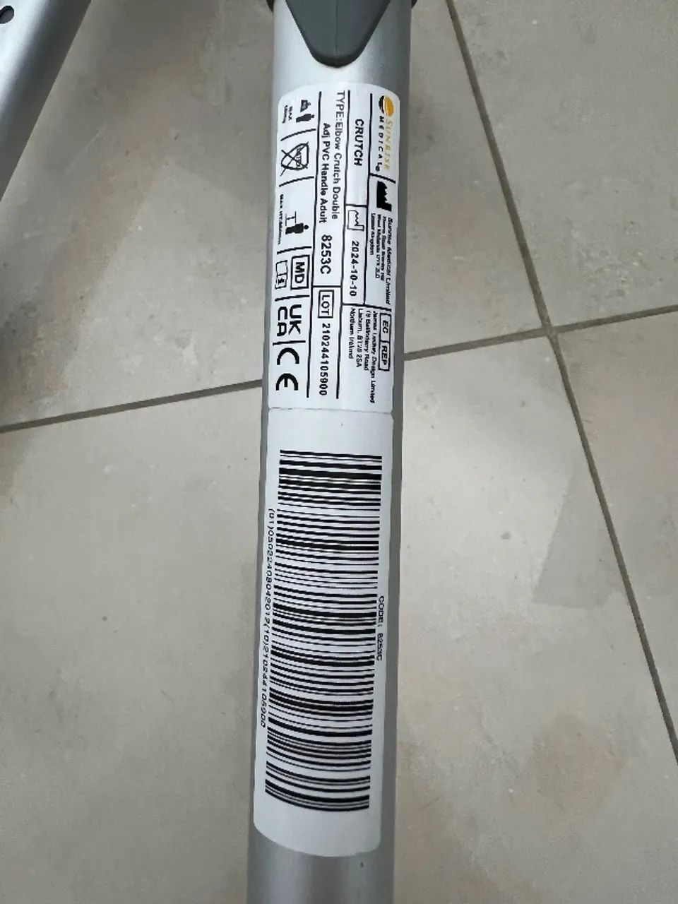 EXCELENTE Par de Muletas Articuladas trazidas da Inglaterra!!! - Foto 3