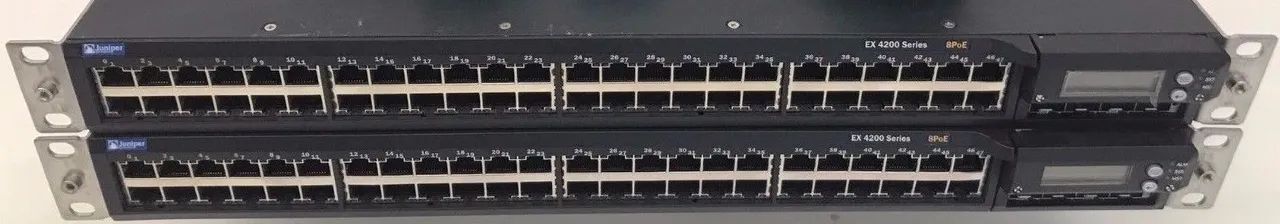 Promoção Switch juniper ex4200 2x10g 8xPoe 48g  Gigabit