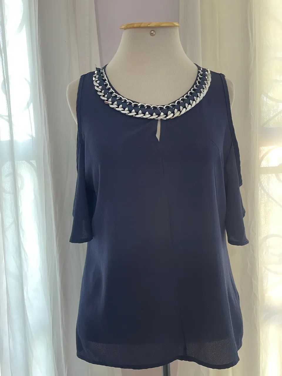 Blusa azul marinho 