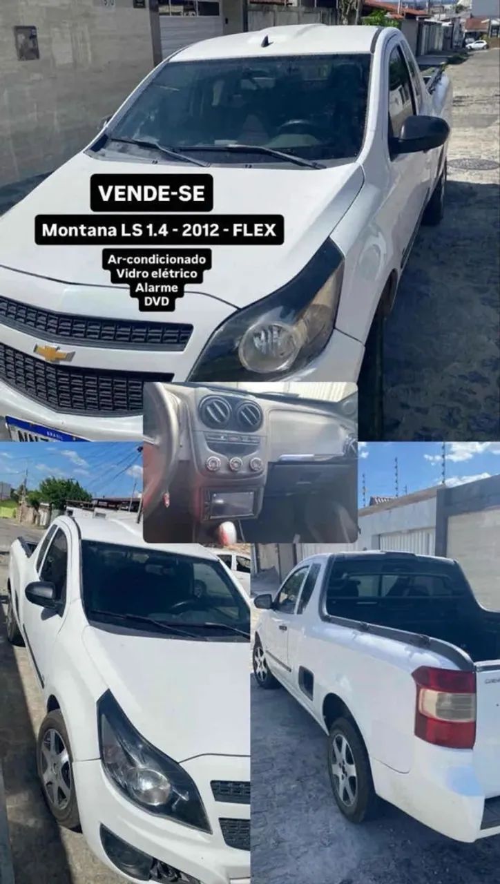 Chevrolet Montana LS 1.4 ECONOFLEX 8V 2P 2012