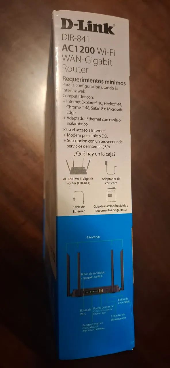Router WiFi 5 Dlink ac 1200 dir 841 Completo - Foto 3
