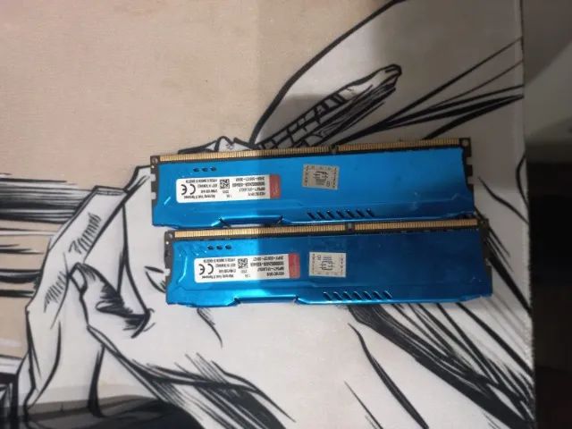 Memória Ram Kingston HyperX Fury 8GB DDR3 1600MHz