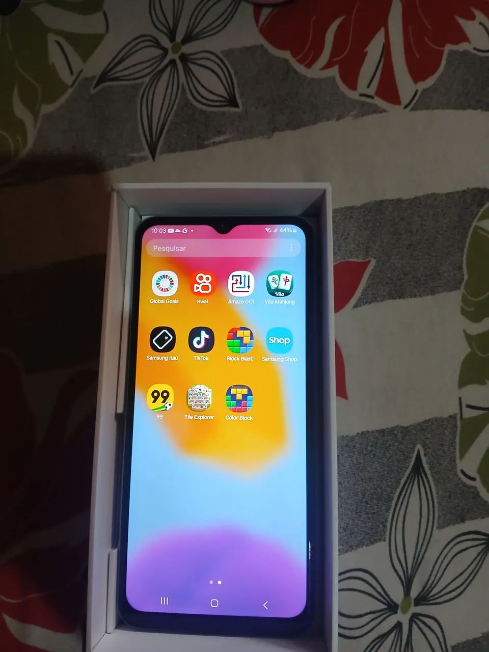 Vendo este celular todo original tenho nota fiscal  - Foto 3