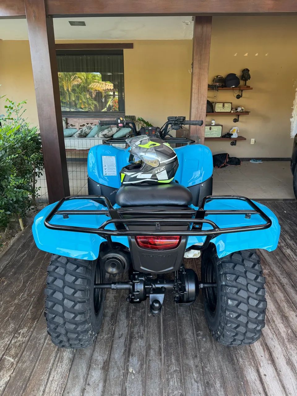 Quadriciculo único dono HONDA Fourtrax 4X4 - Foto 4