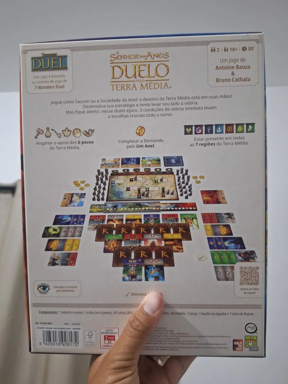 Senhor dos Anéis - Duelo pela Terra Média (jogo de tabuleiro) - Foto 5