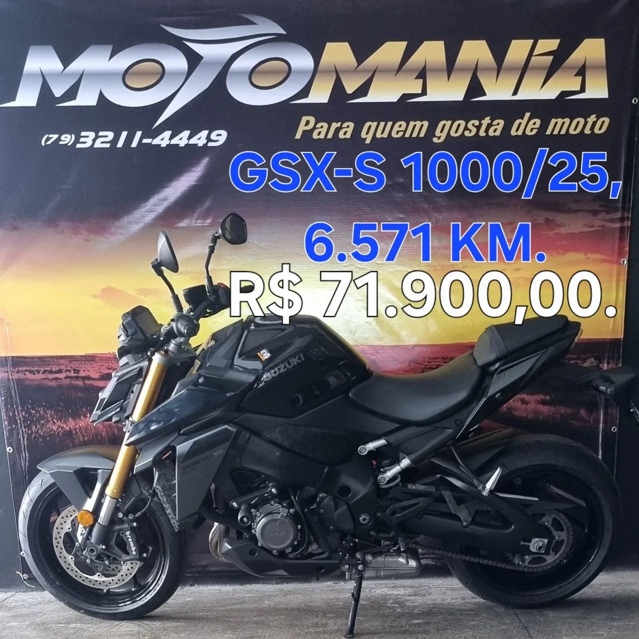 GSX-S 1000/25...6.571 KM.