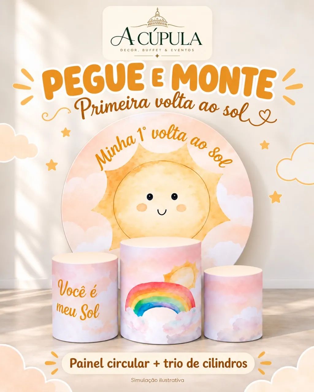 Decoração Pegue e Monte - Foto 3