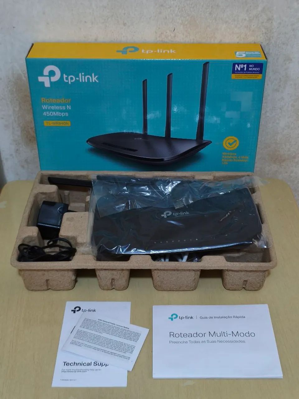 Roteador Tp link WR940N usado - Foto 5