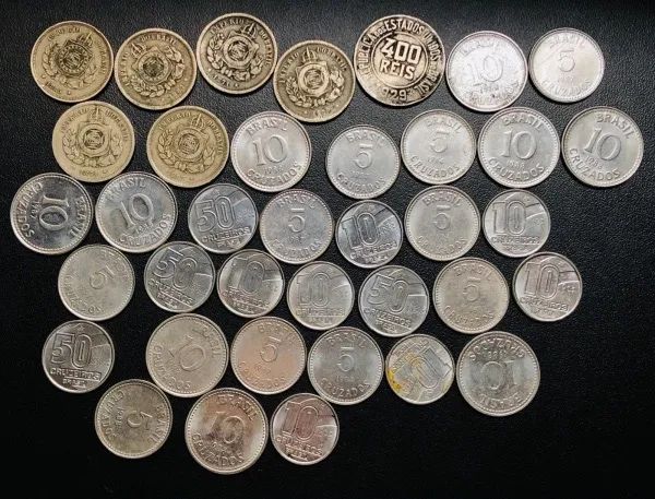 Coleção notas e moedas antigas super raras  - Foto 2