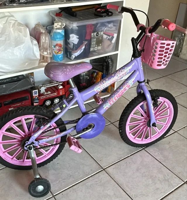 Bicicletinha infantil aro 16 feminina - Foto 2