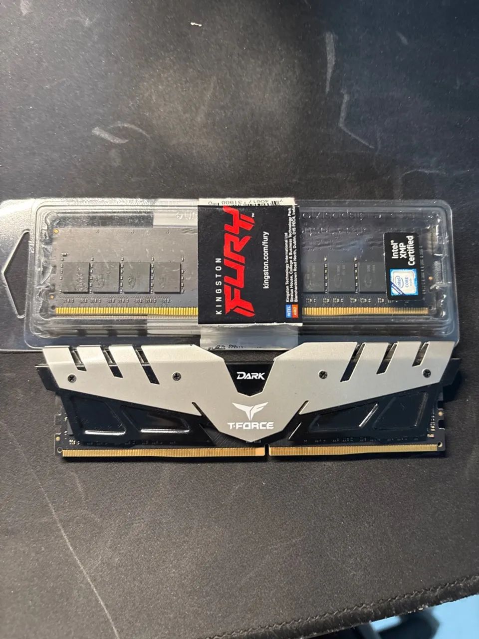 Memória ram DDR4 2 x 4gb tforce 